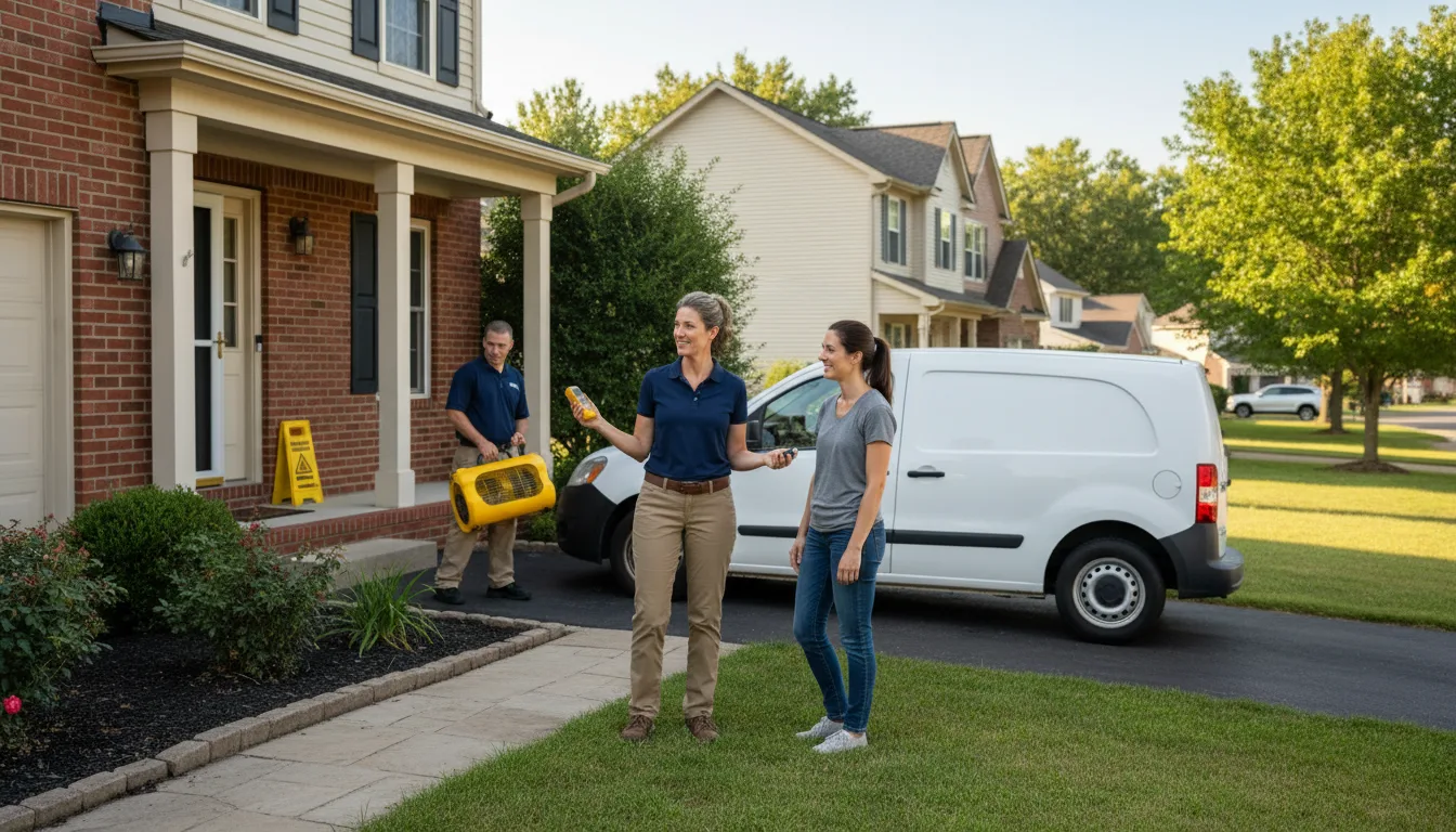 Water restoration image for Dehumidification And Cleanup Services in Osage, MN